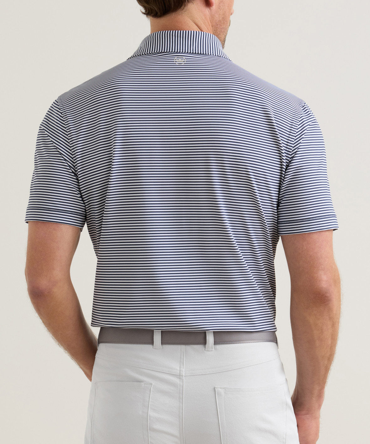 Peter Millar Hales Stripe Short Sleeve Performance Polo, Men's Big & Tall