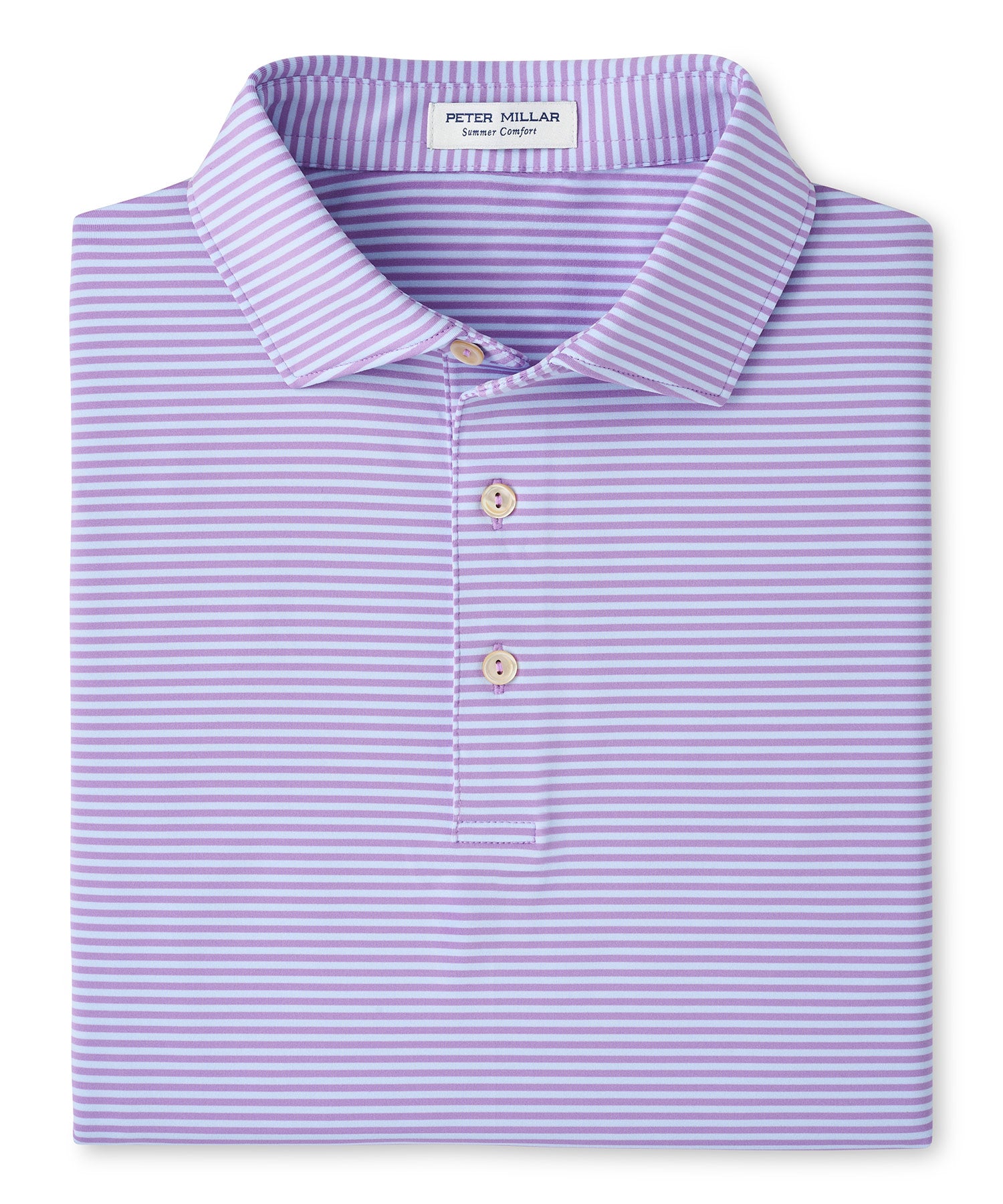 Peter Millar Big & Tall Hales Stripe Short Sleeve Performance Polo