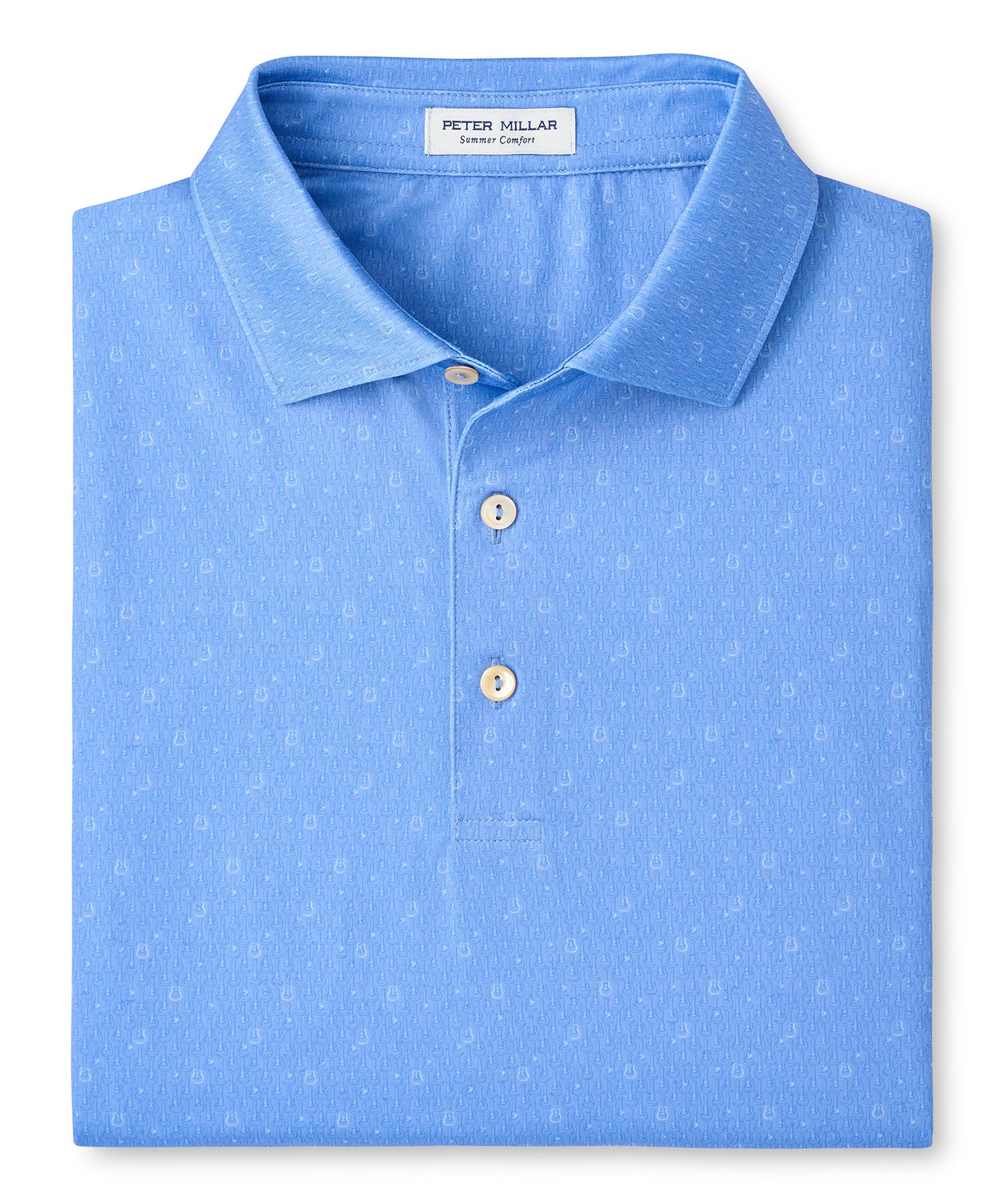 Peter Millar Big & Tall Guitar Solo Print Short Sleeve Performance