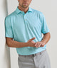 Peter Millar Jellyfish Print Short Sleeve Performance Polo