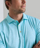 Peter Millar Jellyfish Print Short Sleeve Performance Polo