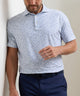 Peter Millar Tarantino Print Short Sleeve Performance Polo