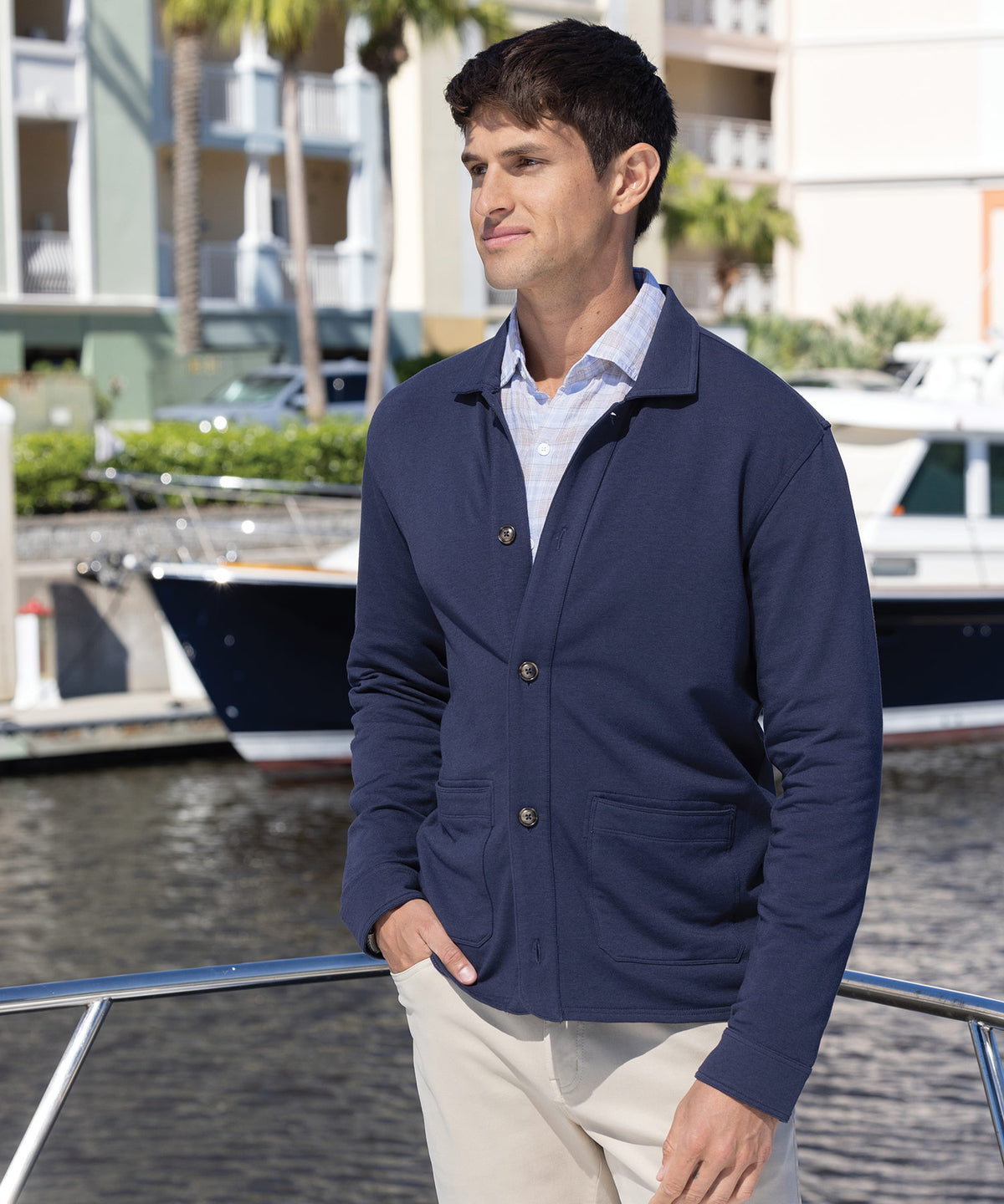 Peter Millar Oasis Chore Coat, Men's Big & Tall