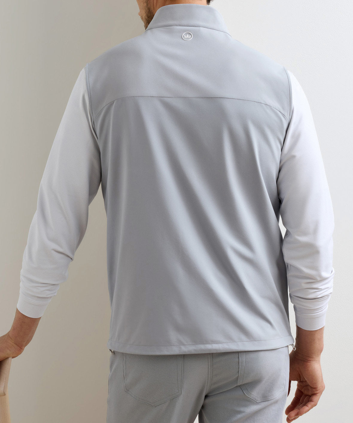 Peter Millar Full Zip Dunes Vest, Men's Big & Tall