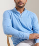 Peter Millar Coolspun Light Birdseye Quarter-Zip Pullover
