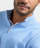 Peter Millar Coolspun Light Birdseye Quarter-Zip Pullover