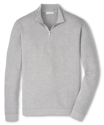 Peter Millar Coolspun Light Birdseye Quarter-Zip Pullover, Men's Big & Tall