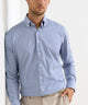 Peter Millar Lewis Performance Long Sleeve Twill Sport Shirt