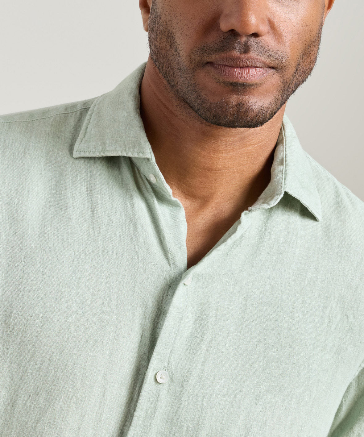 Peter Millar The Shoreside Long Sleeve Linen Sport Shirt, Men's Big & Tall