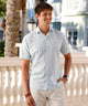 Peter Millar White Haven Short Sleeve Sport Shirt