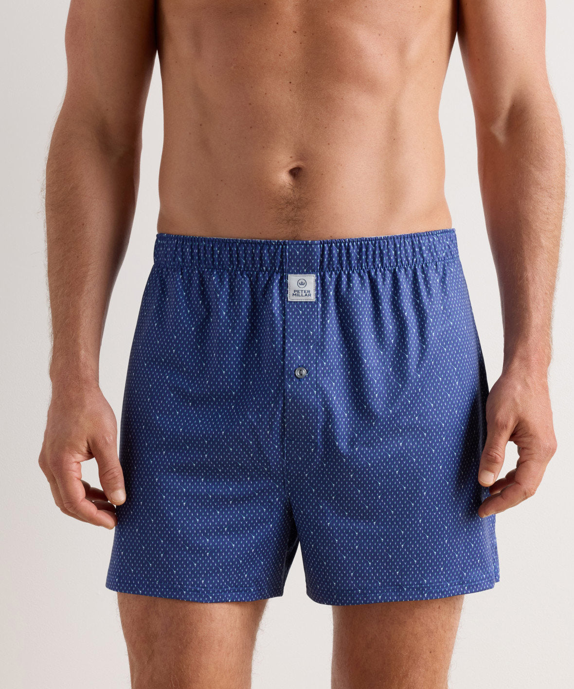 Peter Millar In The Rough Print Performance Boxer, Men's Big & Tall