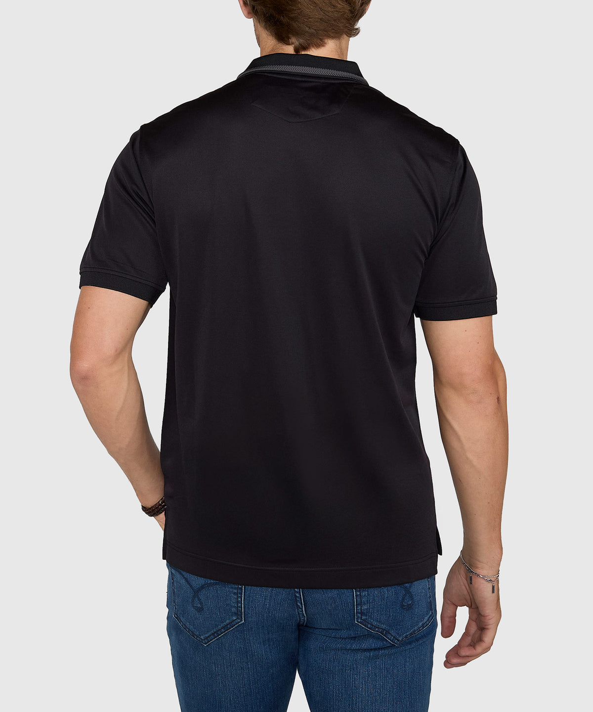 Robert Graham Short Sleeve Monkey Business Polo, Men's Big & Tall