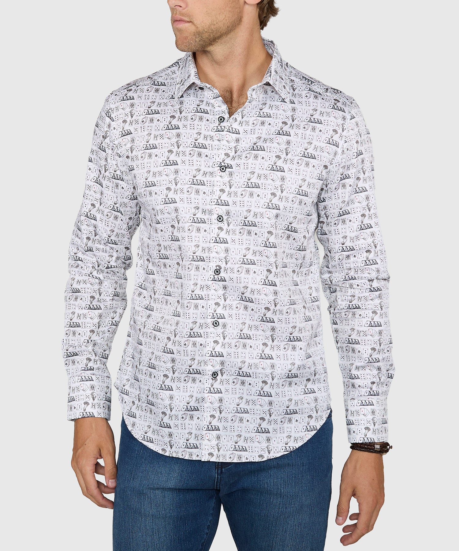 robert graham dress shirts Buckingham Long Sleeve Woven Men Shirt Edition shirt where artistry meets pure confidence Robert Graham Highland Classic Fit