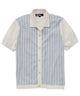 Westport Black Short Sleeve Cornell Button Front Polo