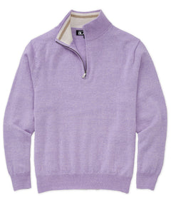 Westport Black Big & Tall Kingston Quarter-Zip Pullover | Westport