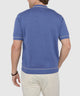 Westport Black Short Sleeve Amici Ribbed Knit Polo