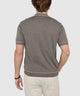 Westport Black Short Sleeve Amici Ribbed Knit Polo