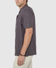 Westport Black Short Sleeve Cole Linen Blend Cabana