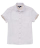 Westport Black Southport Short Sleeve Linen Shirt