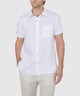 Westport Black Southport Short Sleeve Linen Shirt