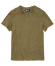 Westport Black Bellmont Short Sleeve V-Notch Linen Crew