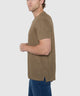 Westport Black Bellmont Short Sleeve V-Notch Linen Crew