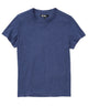 Westport Black Bellmont Short Sleeve V-Notch Linen Crew
