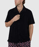 Westport Black Vienna Terry Cabana Shirt