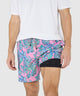 Westport Black Hampton Pineapple Print Swim Shorts