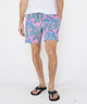 Westport Black Hampton Pineapple Print Swim Shorts