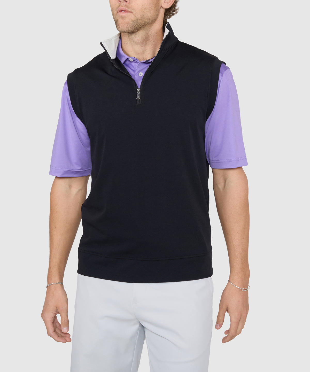 Westport Lifestyle Links Quarter-Zip Vest, Men's Big & Tall