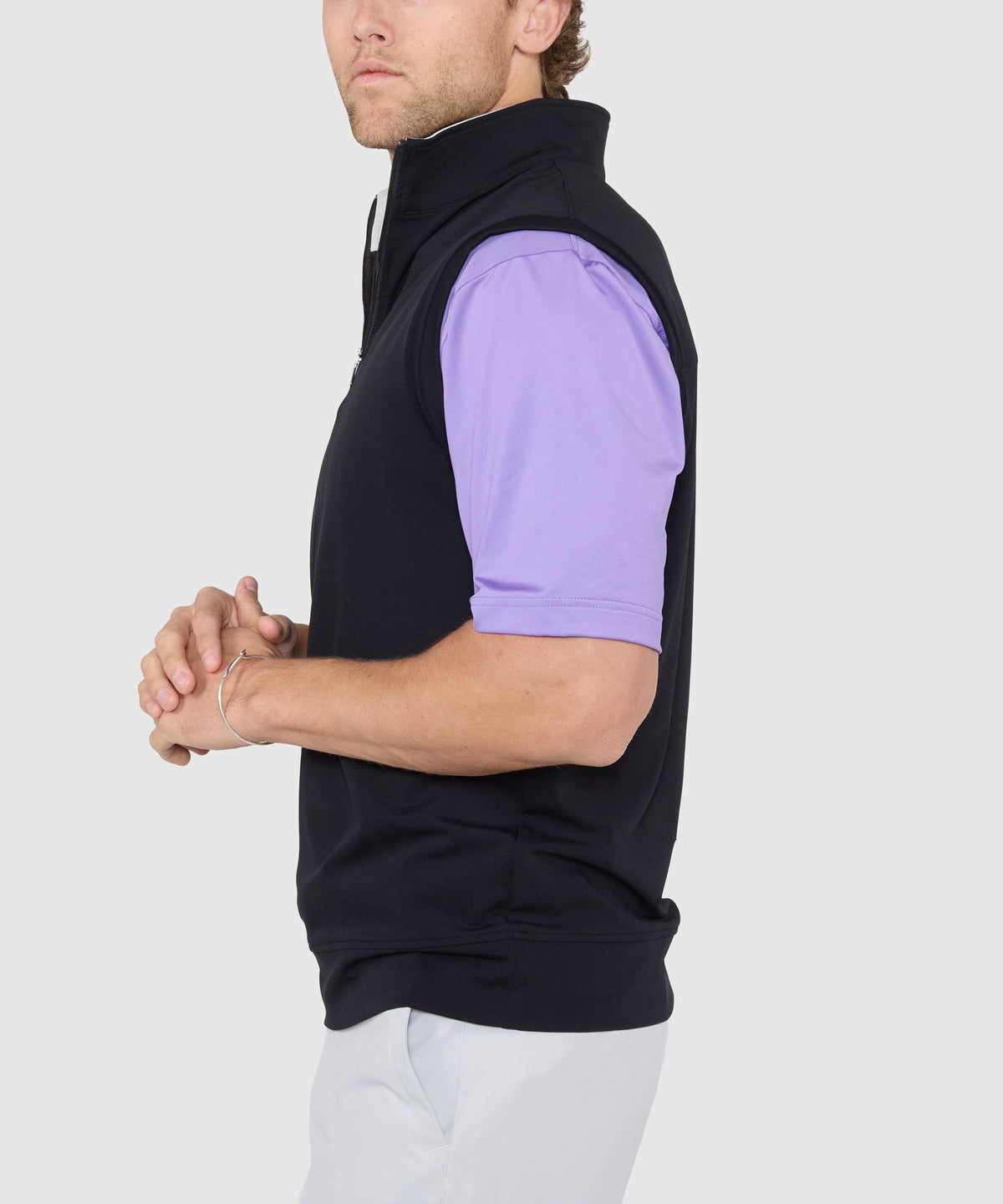 Westport Lifestyle Links Quarter-Zip Vest, Men's Big & Tall