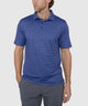 Westport Lifestyle Short Sleeve Geo Print Performance Polo