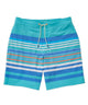 Westport Lifestyle Saybrook Half Elastic Anchor Stripe Board Shorts