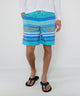 Westport Lifestyle Saybrook Half Elastic Anchor Stripe Board Shorts