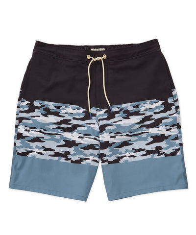 Westport Lifestyle Saybrook Half Elastic Colorblock Board Shorts, Men's Big & Tall