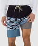 Westport Lifestyle Saybrook Half Elastic Colorblock Board Shorts