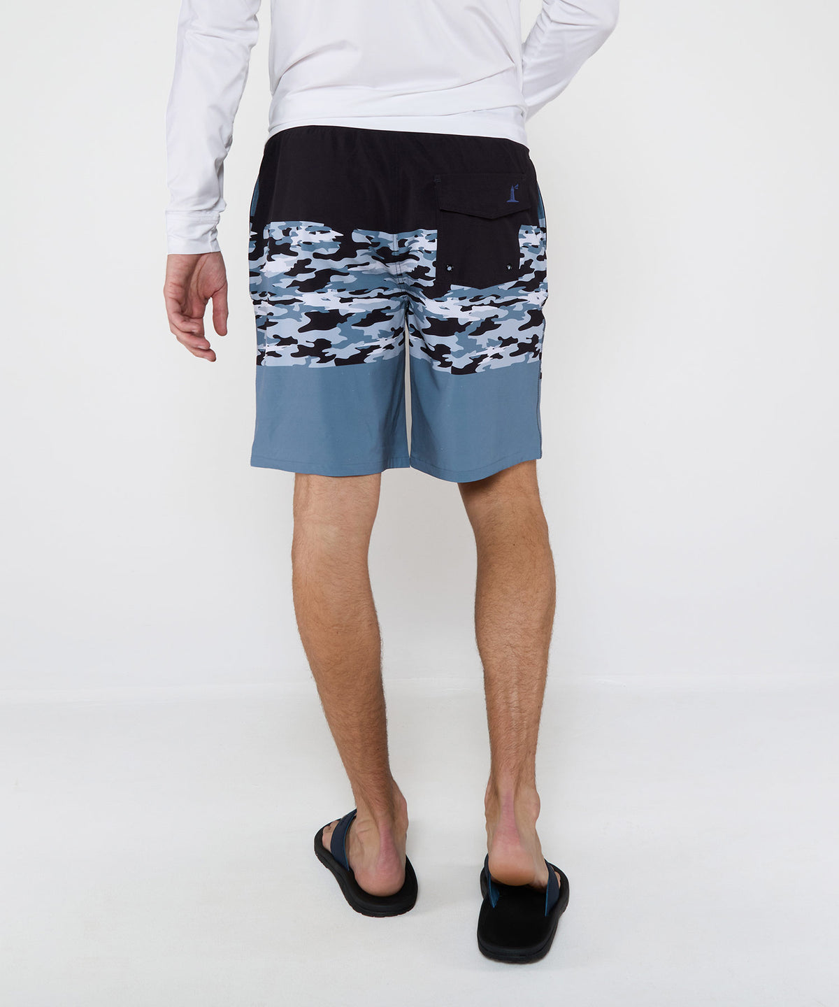 Westport Lifestyle Saybrook Half Elastic Colorblock Board Shorts, Men's Big & Tall