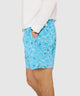 Westport Lifestyle Jellyfish Print Stretch Swim Trunks