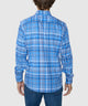 Westport No-Tuck Long Sleeve Button-Down Stretch Performance Plaid Sport Shirt
