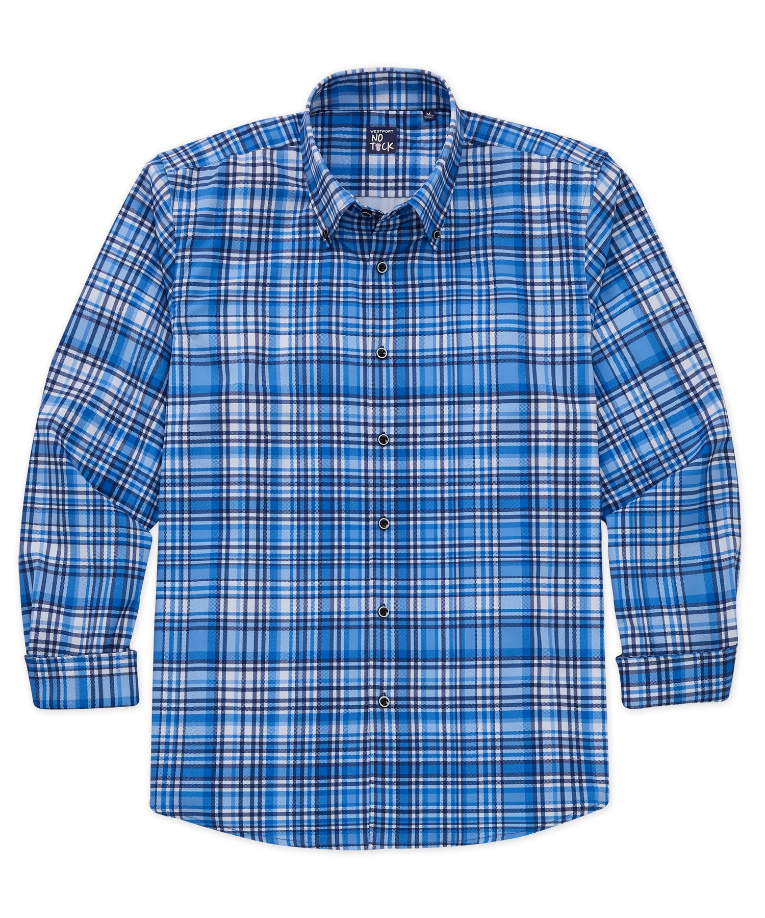 【最終】BIG TUCK UP SHIRT NO COLLAR Men's Big & Tall No-Tuck Shirts | Westport Big & Tall