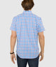 Westport No-Tuck Short Sleeve Button-Down Stretch Performance Plaid Sport Shirt