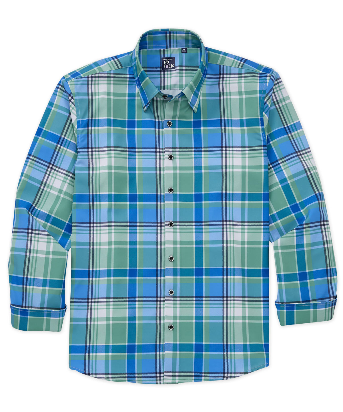 no tuck dress shirts near me Men's Big & Tall Westport No-Tuck Short Sleeve Solid Performance Stretch Sport Shirt Black / 2XB