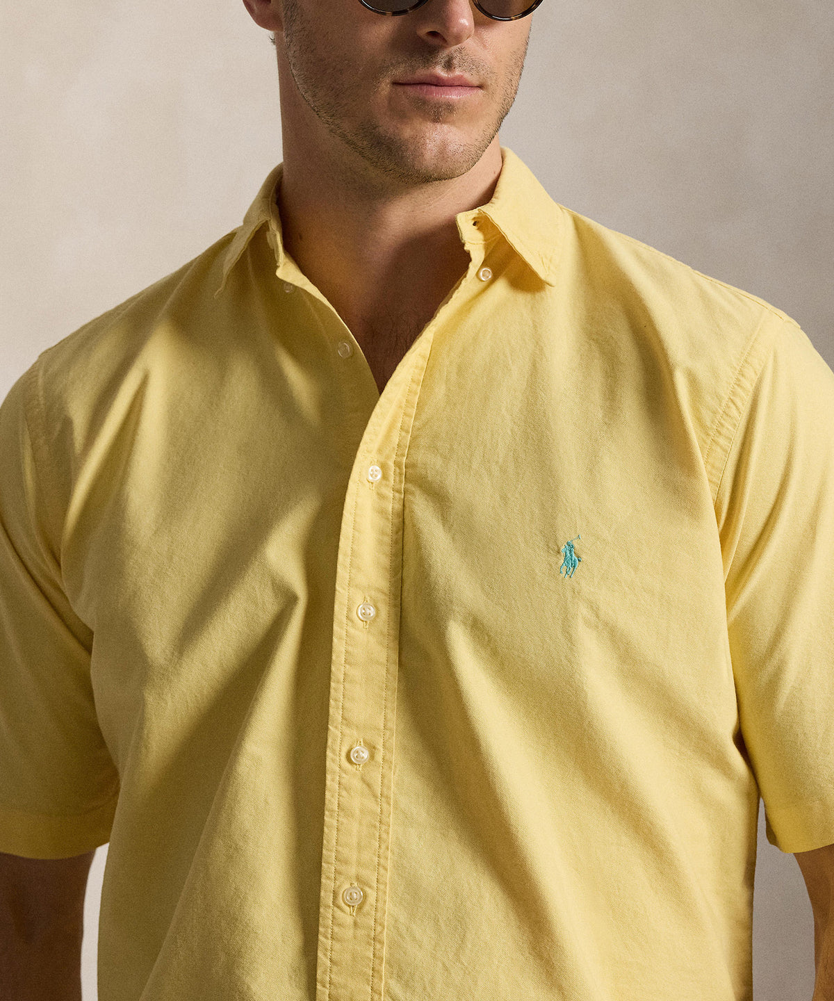 Polo Ralph Lauren Short Sleeve Garment-Dyed Sport Shirt, Men's Big & Tall