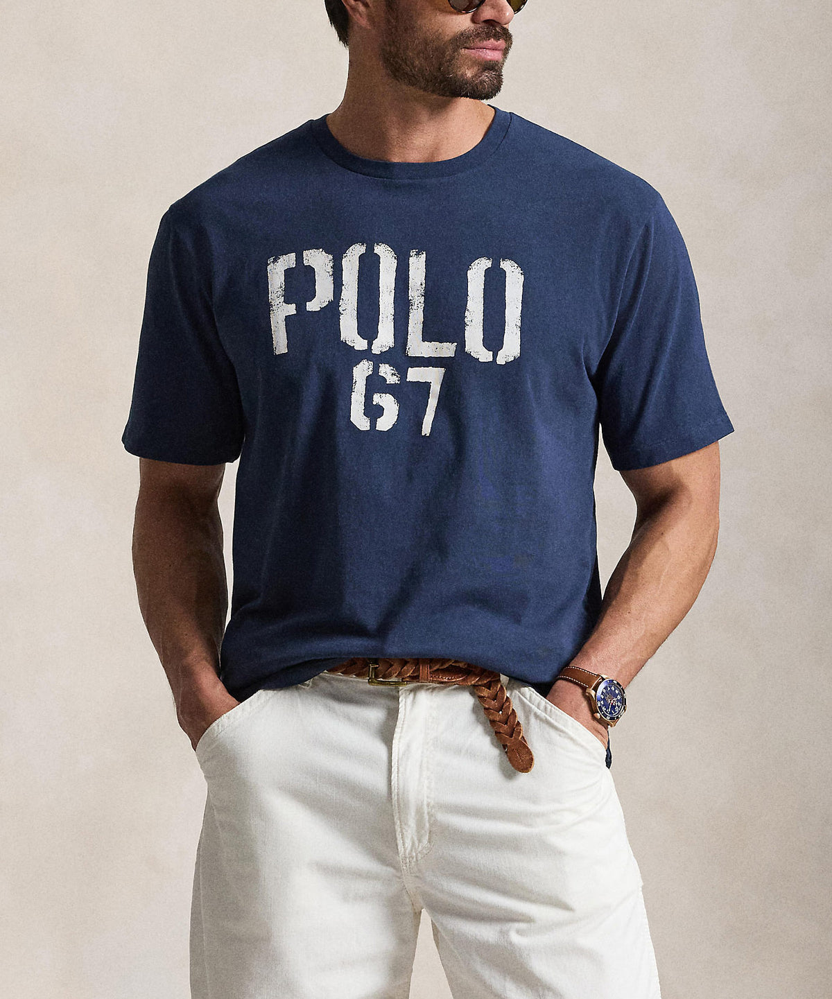 Polo Ralph Lauren Short Sleeve Logo Graphic T-Shirt, Men's Big & Tall