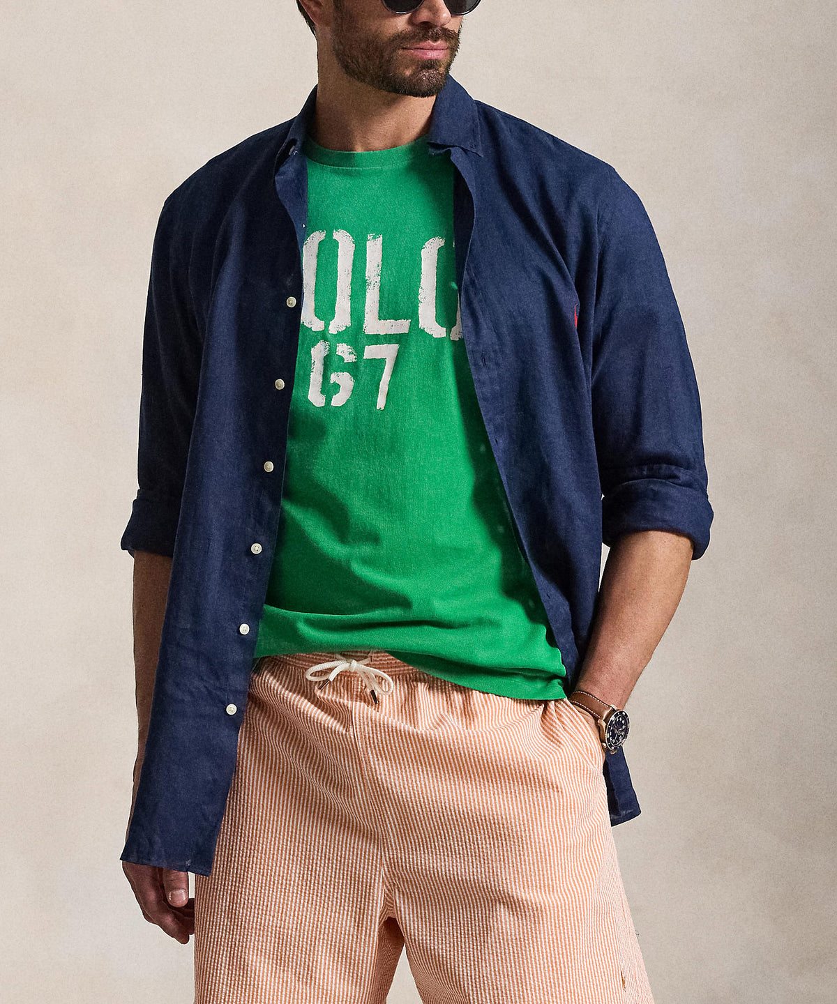 Polo Ralph Lauren Short Sleeve Logo Graphic T-Shirt, Men's Big & Tall