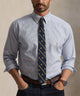 Polo Ralph Lauren Long Sleeve Performance Oxford Sport Shirt - White/Blue Multi