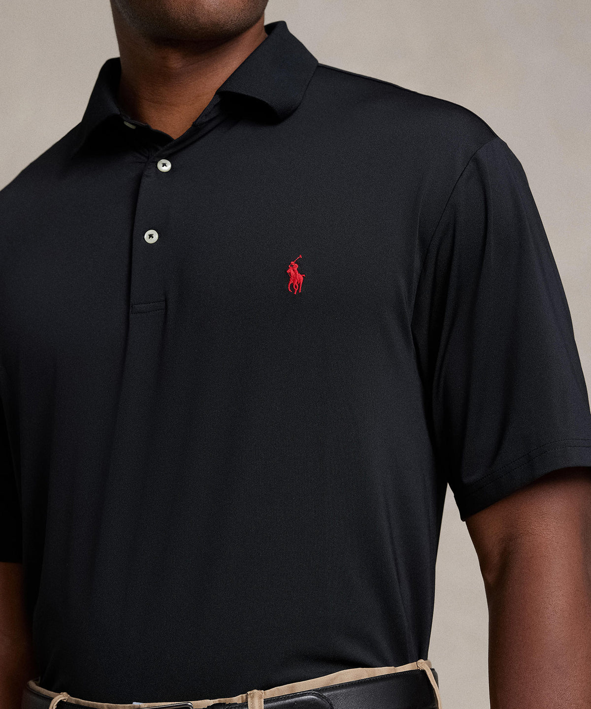 Polo Ralph Lauren Short Sleeve Performance Solid Polo, Men's Big & Tall