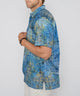 Westport Black Short Sleeve Batik Print Camp Shirt
