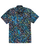 Westport Black Short Sleeve Batik Print Camp Shirt